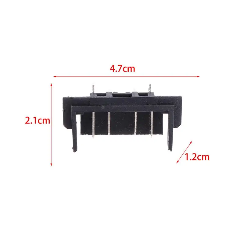5Pcs 21V Li-Ion Battery Power Tools Charger Connector Terminal 4 Pin For Power Tool Battery Accessories
