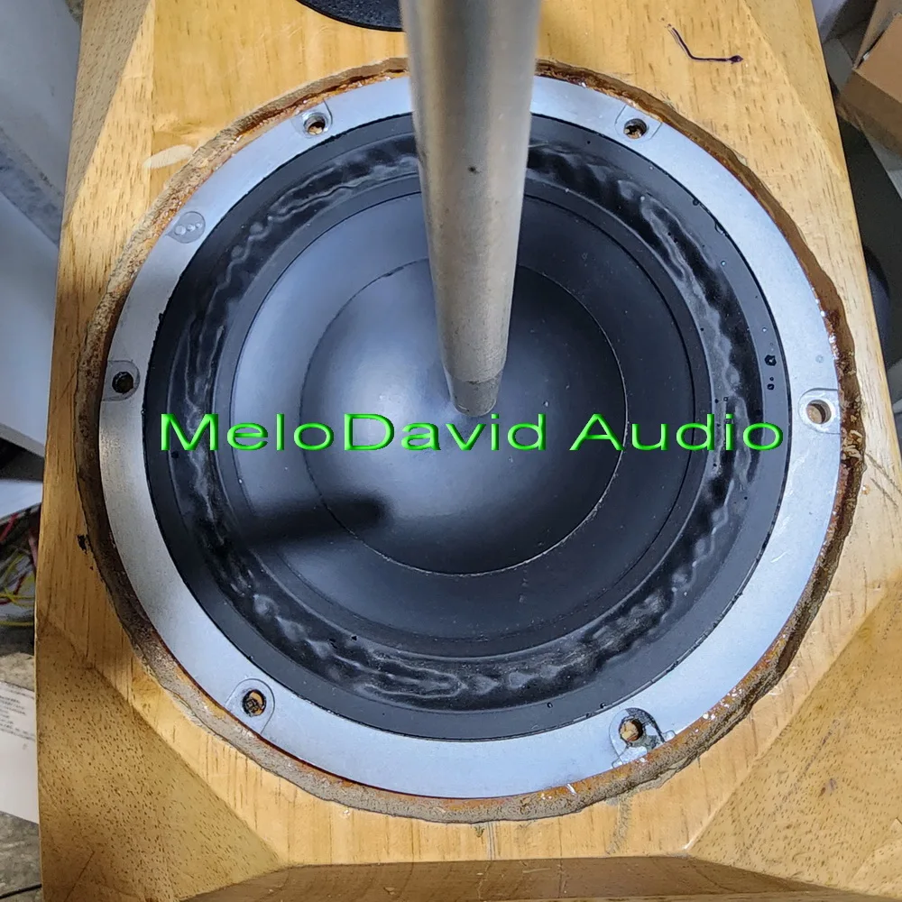 Preis für 2 Stück MeloDavid Audio PTT7P-SE 7/6,5 Zoll Wollpapier-Mix-Midbass-Tieftöner, Durchmesser 176 mm – Detail 7