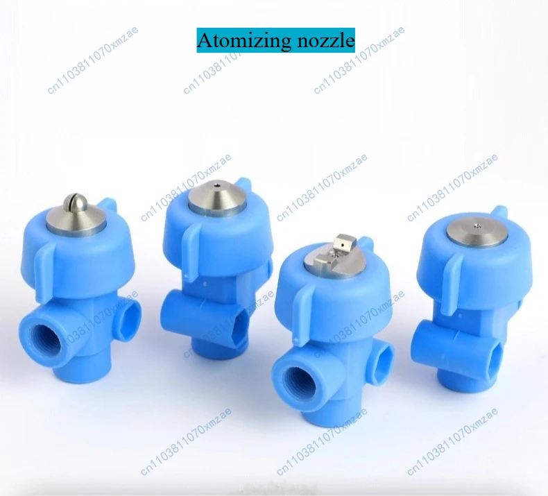 

2 шт. пластиковая насадка для распыления воздуха, двухточечная внешняя смешанная насадка для вентилятора