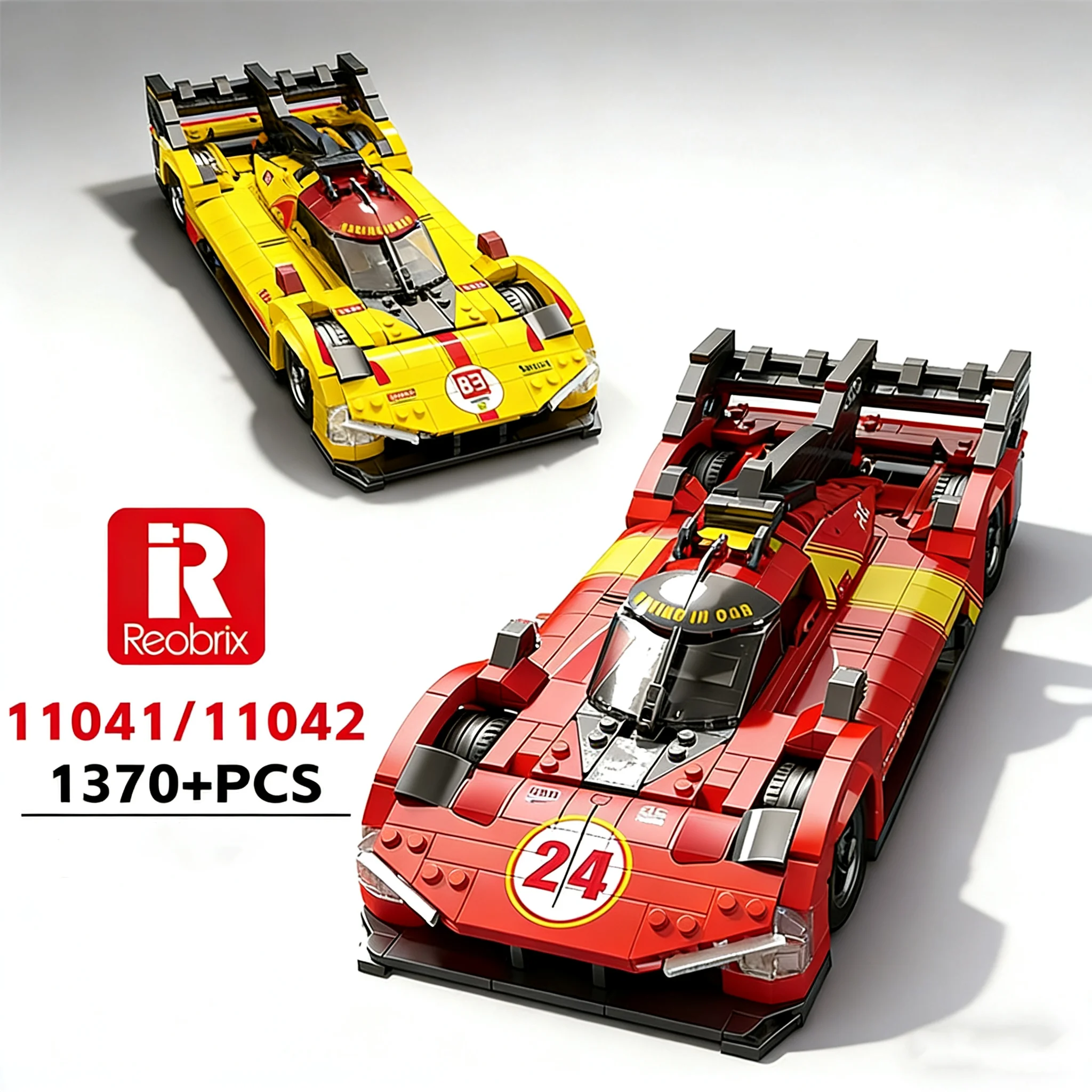

Reobrix New product Speed Series Racing Sports Vehicle Building Blocks Set - Classic MOC Supercar Model Technic Bricks Toy for