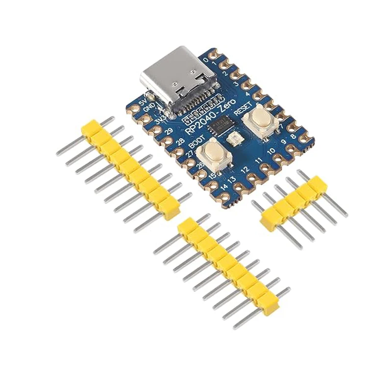 RP2040 Zero Type-c Boards RP2040 Microcontroller -Based PICO Development Boards Dual-core 264KB Cortex M0+ Processor 2MB Flash