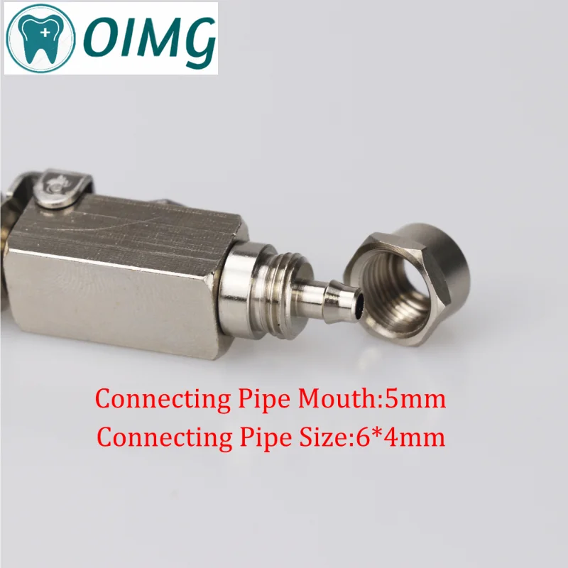 2/5/10Pcs Stainless Steel Dental Air Water Quick Connector for Dental Ultrasonic Scaler EMS Woodpecker Laboratorio Dental