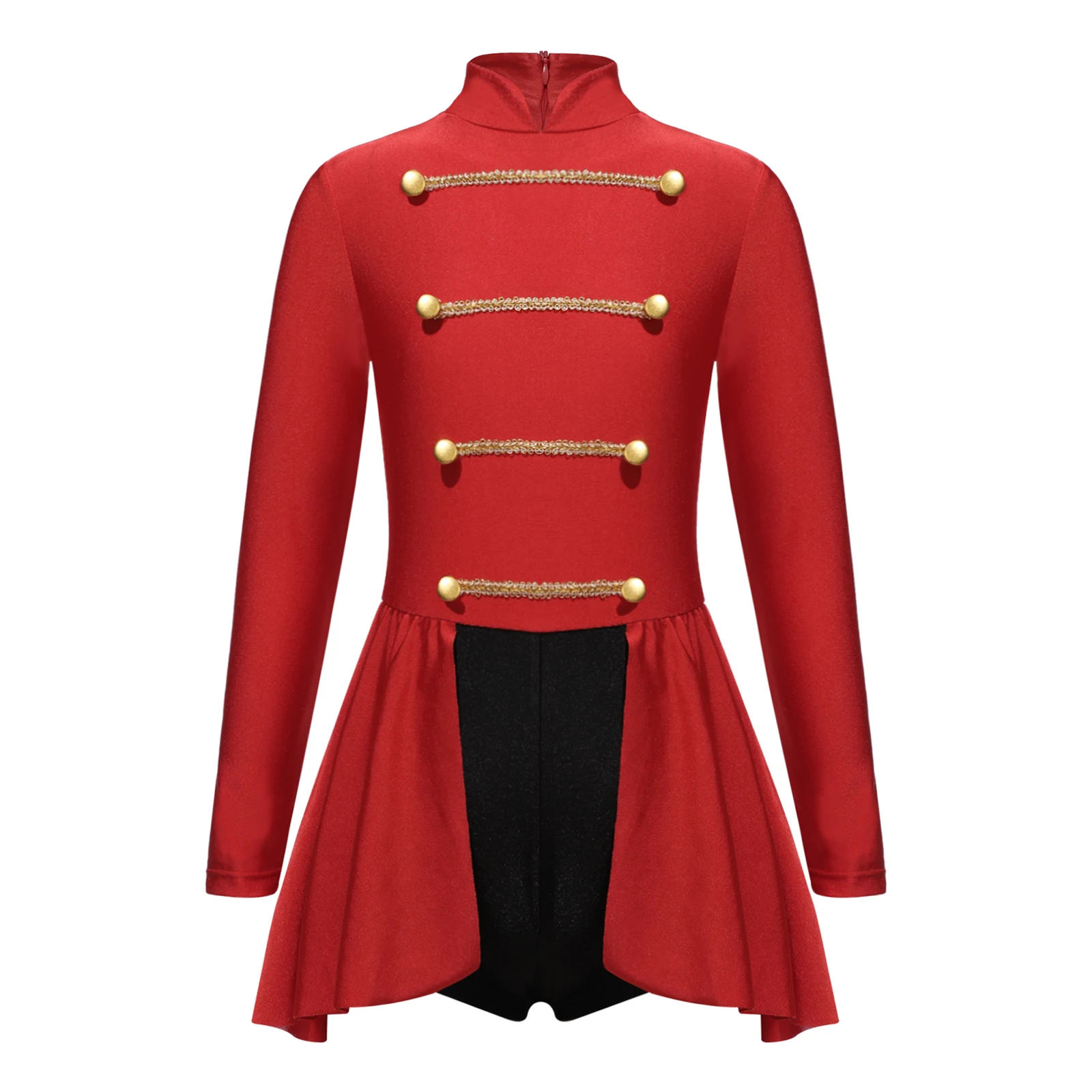 Costume de brevde Ballet LYus Ringmaster pour Bol, Robe à lèvent, Combinaison, Festival d'Halloween, Cosplay, Robes de Performance de Carnaval pour Enfants