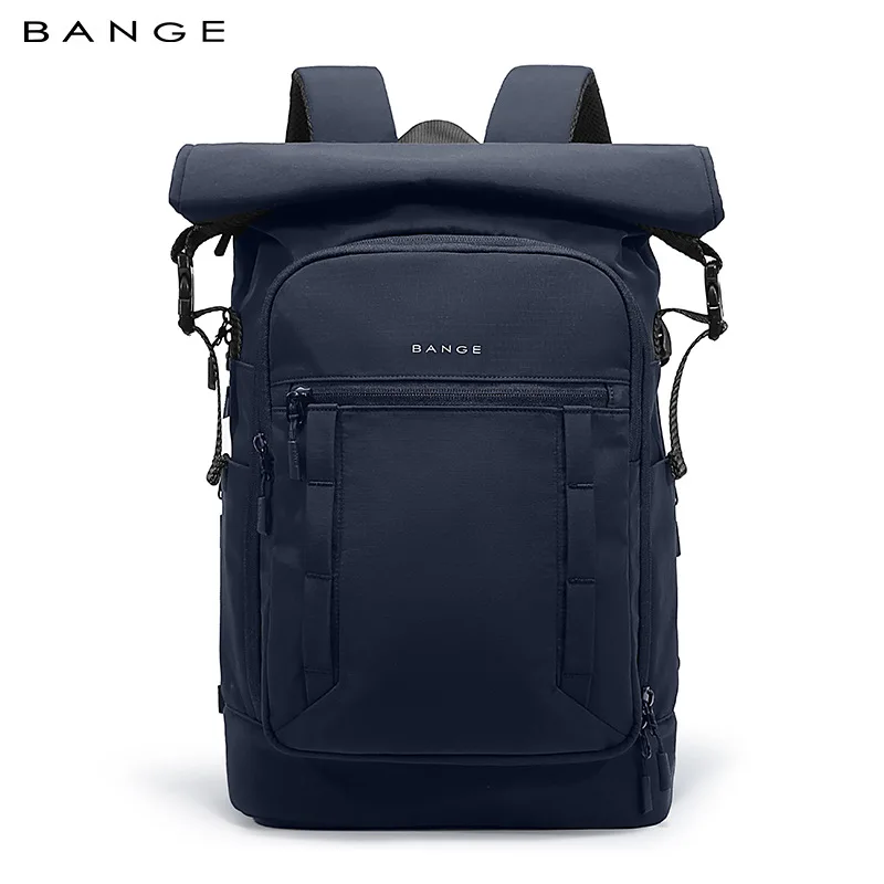 Bange Expandable Outdoor Backpack, Casual Student Schoolbag, Lightweight Rolled-Up Cover Computer Backpack for Men & Women