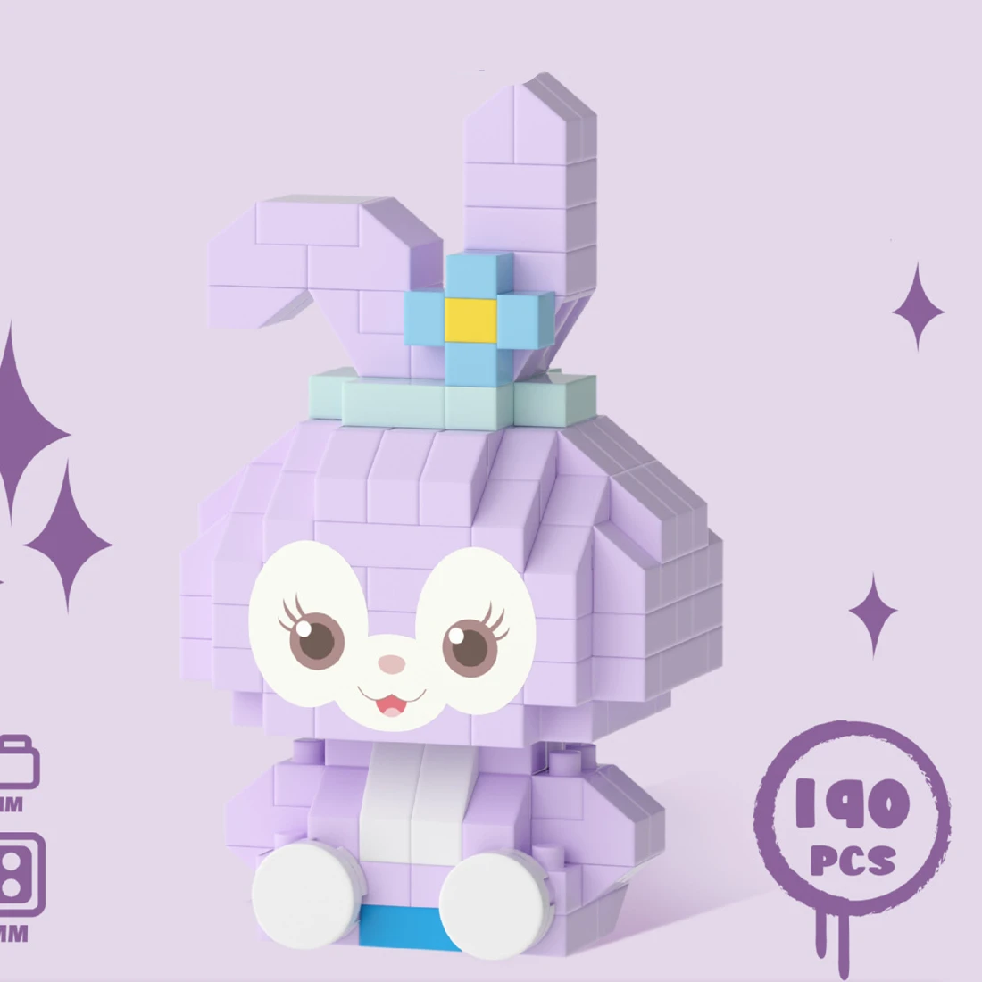 Cartoon Anime Sanrio Kawaii Kuromi Spons Kurome Blokken FunnyJoy Muis Bouwstenen Pop Speelgoed Kinderen Verjaardagscadeau