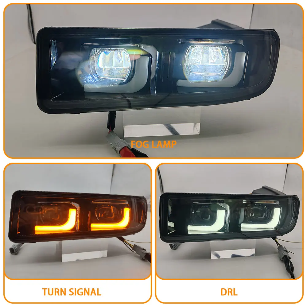 

Car DRL For Lexus LX470 1998-2007 LED Turn Signal Daytime Running Light Daylight Front Bumper Fog Light Assembly Fog Lamp