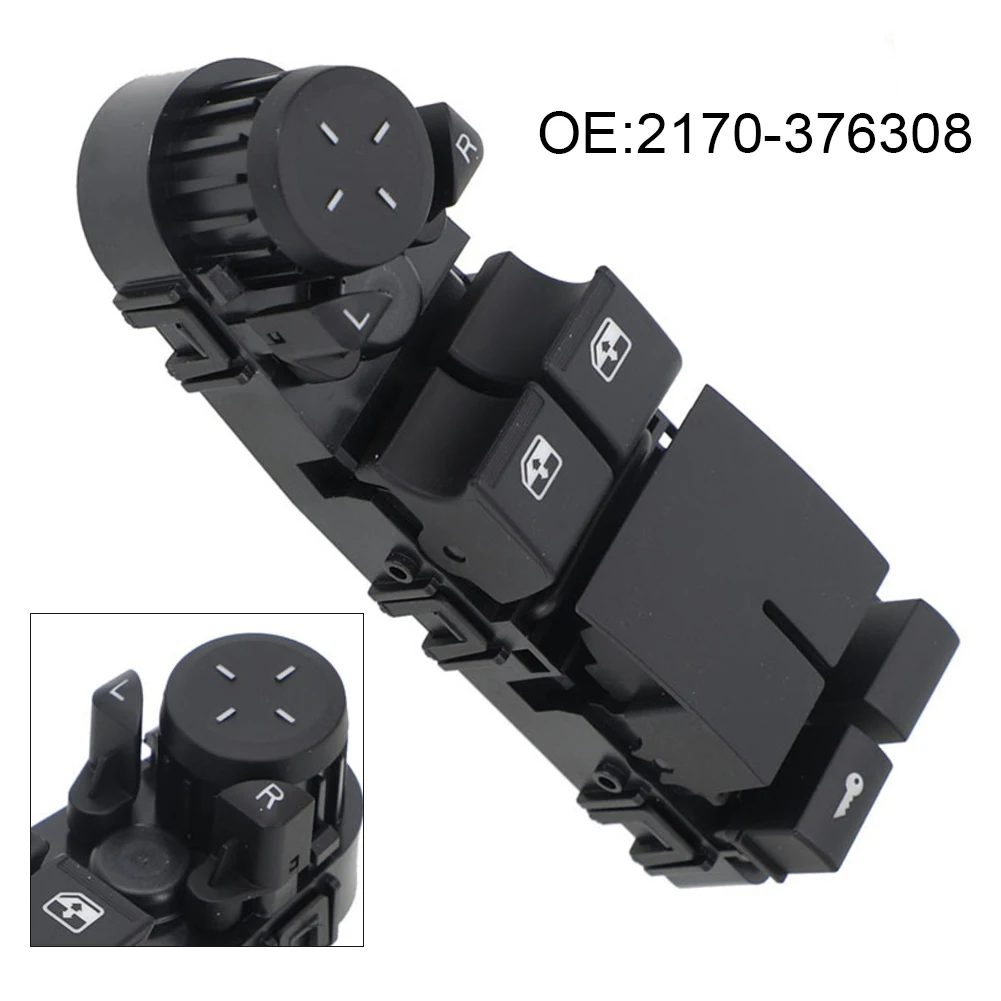 

Главный выключатель стеклоподъемника автомобиля для VAZ-2170 для LADA 2013-2018 2170-3763075 Переключатель управления электрическим стеклоподъемником