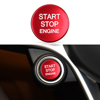 For Alfa Romeo Giulia 952/Stelvio 949 2016-2025 Car Engine Start Stop Button Panel, Aluminum Alloy Interior Sticker Accessories