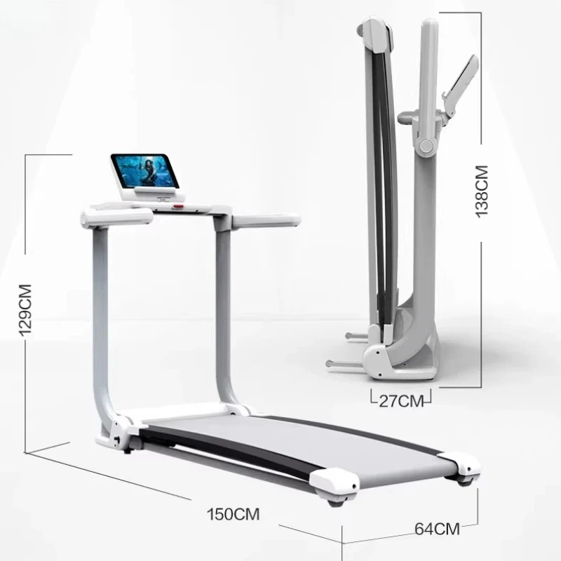 

treadmill household small gym special foldable silent fitness equipment walking machine