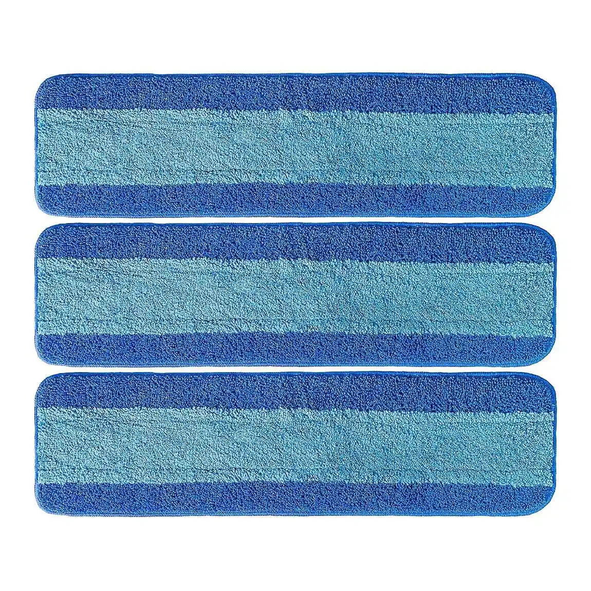 3 Pack Microfiber Mop Pads for Microfiber Cleaning Pad Compatible with Mop for Hardwood Floor Cleaner