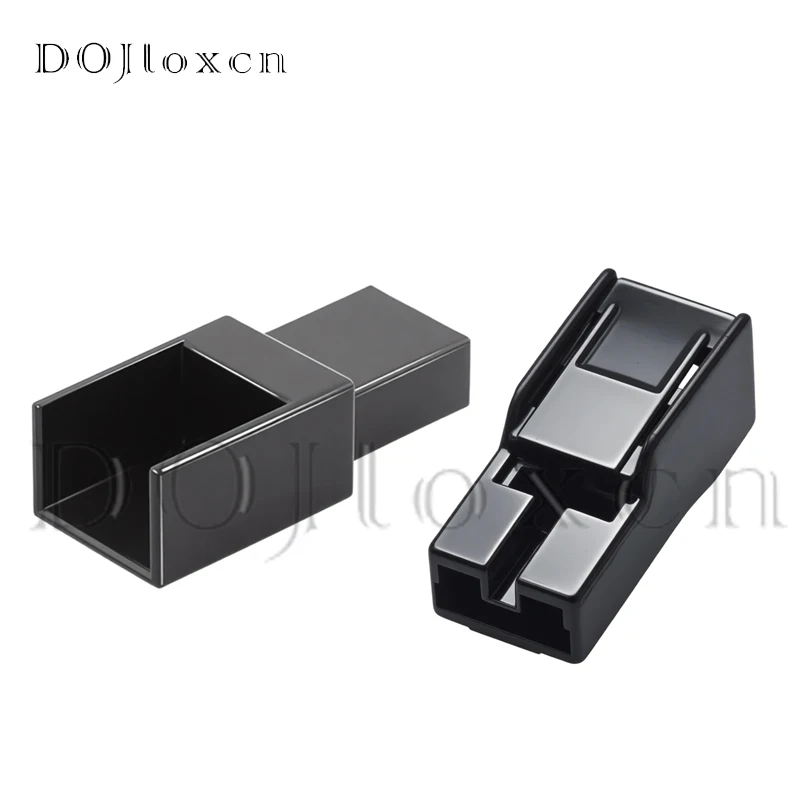 

1/5/10/20/50 комплектов 1-контактных разъемов 6,3 мм 172320-2 для автомобильной проводки, черный электрический кабельный разъем (гнездо)