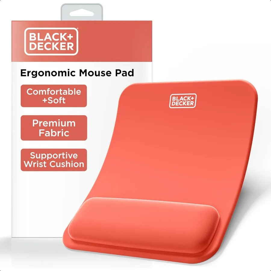 

Ergonomic Mouse Pad Wrist port Comfortable Mouse Pad Wrist Rest Wrist Relief Gel Mousepad NonSlip Base Aesthetic Mousepad for G