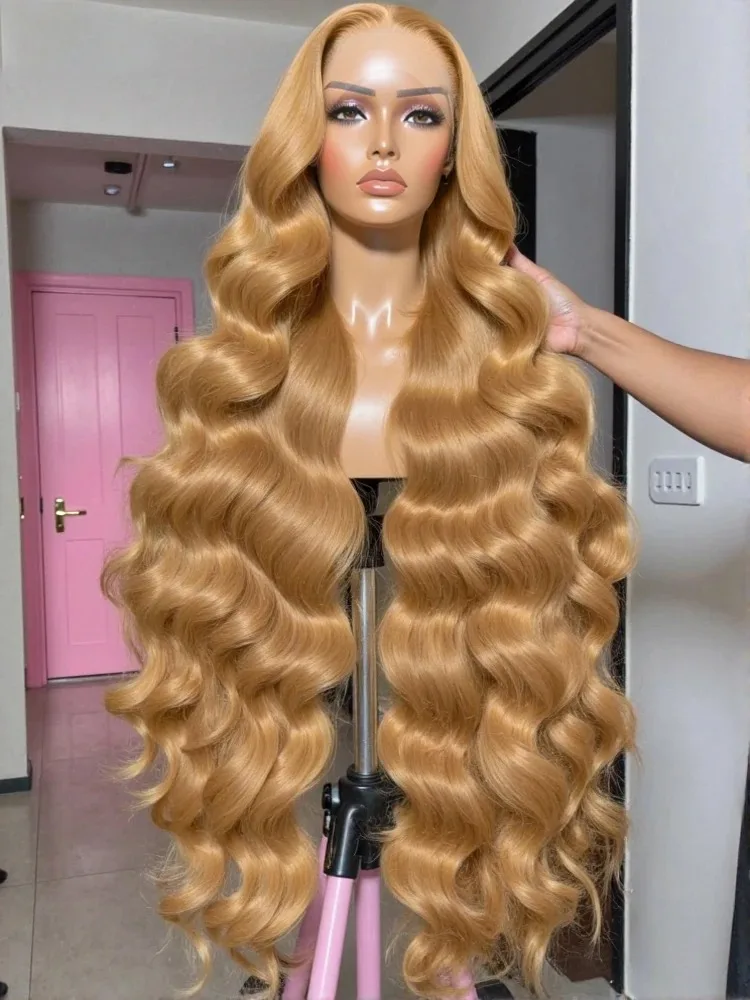 

Honey Blonde Wig Body Wave Lace Front Wigs Dirty Blonde Caramel 13x4 Hd Lace Frontal Wig Pre Plucked Daily Synthetic For Women