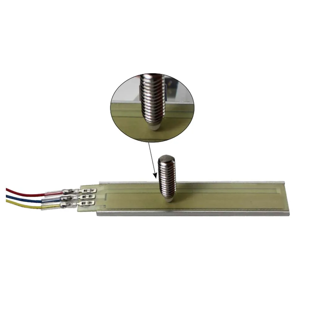 New Type of Screw Fixed Linear Potentiometer Position Sensor Waterproof Electronic Ruler, Small Range