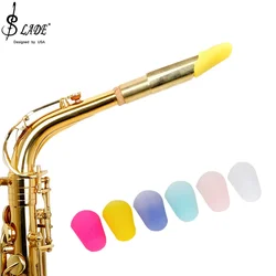 Saxophone Mouthpiece Cap Silicone Cap Protection Colourful  Clarinet Sax Mouthpiece Cap Woodwind Instrument Parts & Accessory