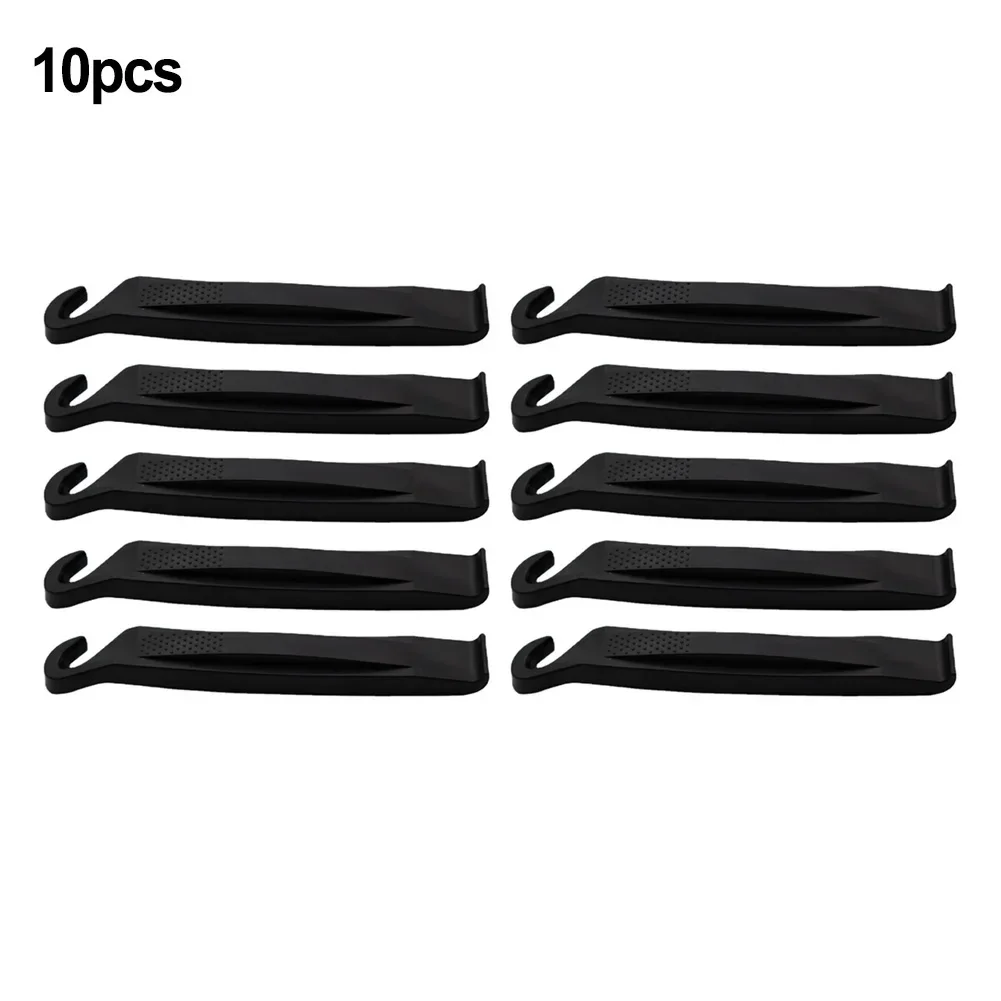 10x Plastic Bicycle Tire Lever Cycling Bike Tyre Crowbar Wear-resistant Plastic Pry Bar Bike Repair Opener Breaker Tool Crow Bar