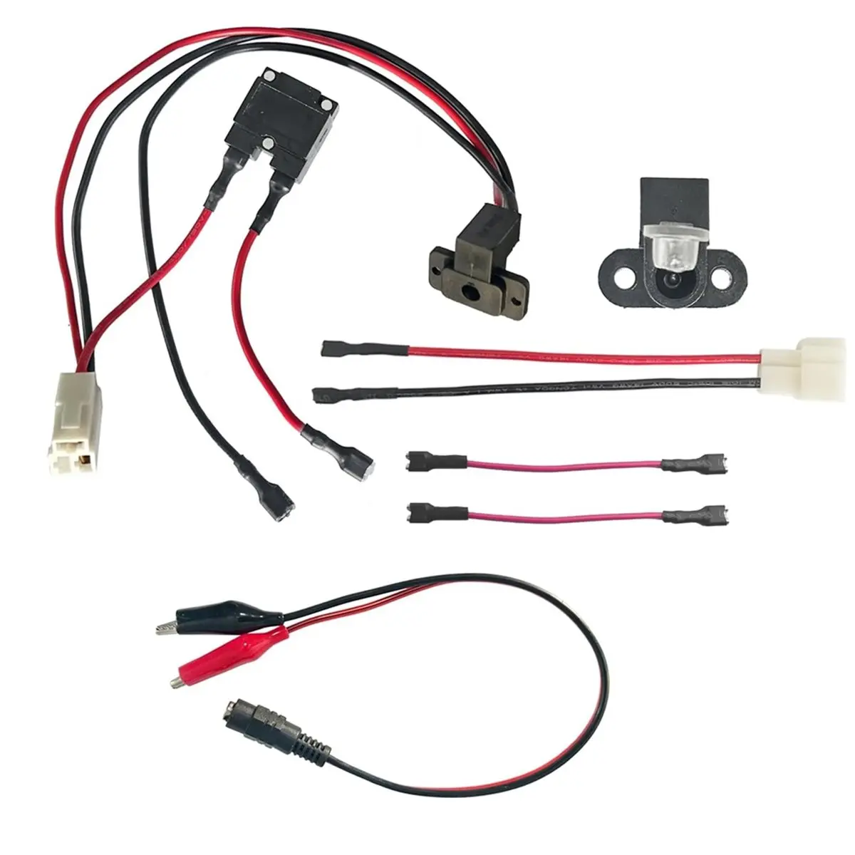 Compatible 6V 12V 24V Round Charger Charging Port for Kids Power Wheel Ride on Electric Toys Car Replacement Parts