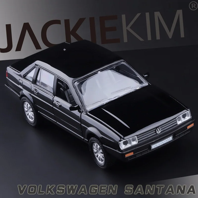 1:32 Volkswagen Santana Car Police model Alloy Diecast Model High Simulation Exquisite Toy Vehicles Car Styling E69