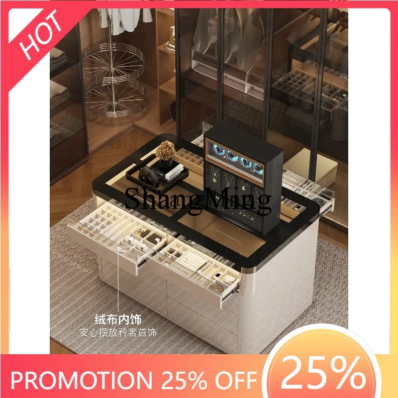 CL  luxury cloakroom Nakajima chest intelligent lifting dresser high-end jewelry storage jewelry display cabinet