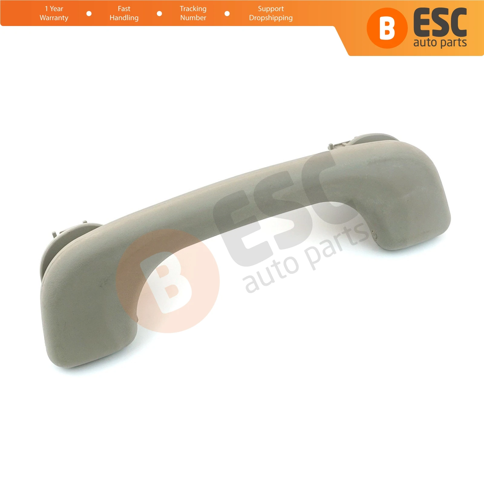 ESC Auto EDP776 Interior Roof Grab Handle Light Beige-Gray 8200174109 for Renault Megane Scenic MK2 Clio MK3 Ship From Turkey