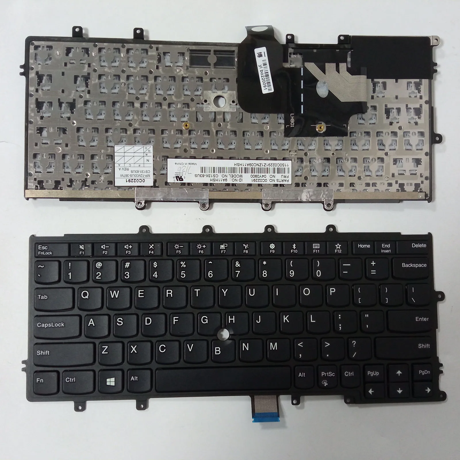 US Keyboard for IBM Thinkpad X270 A275 MT 20KC 20KD BLACK Without Point