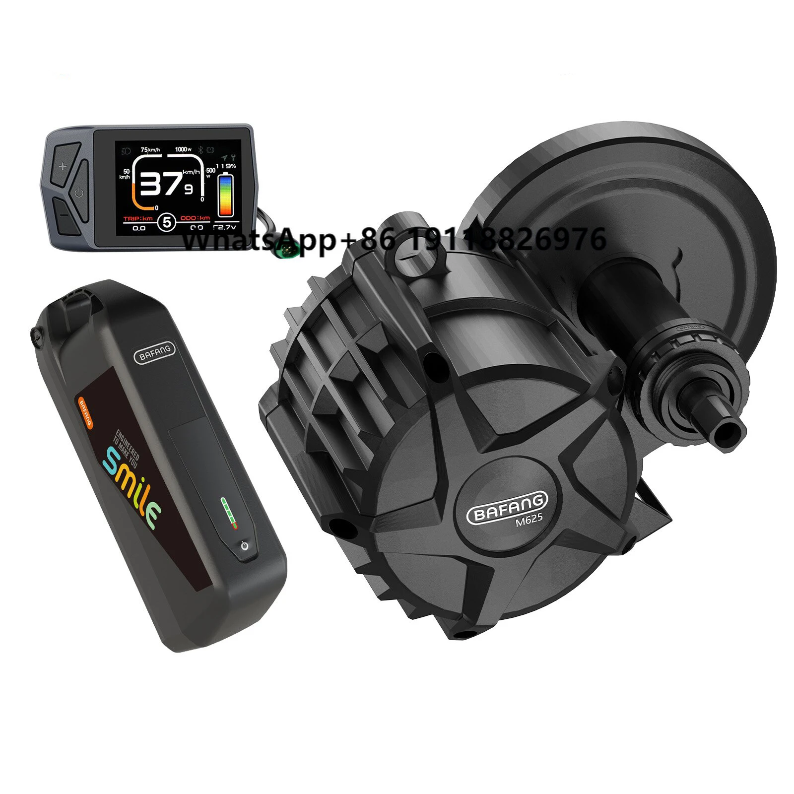 

Bafang New M325 500W 48V M625 750W 48V 1000W 52V Mid Drive Motor Kit with Battery Option EU US Stock CAN Protocol