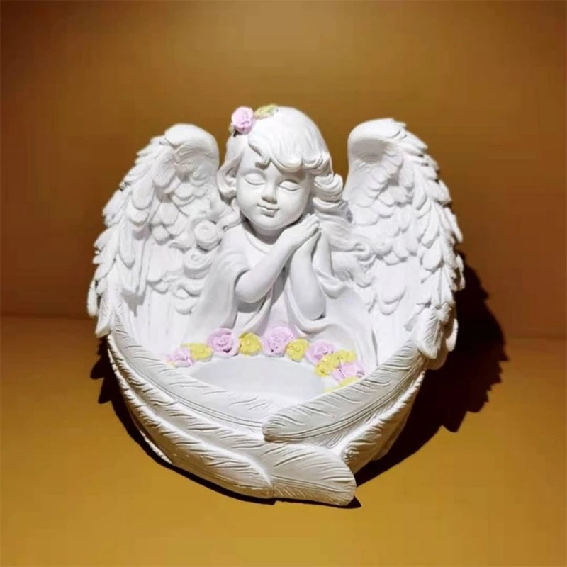 Silicone Holder Moulds Angel Girl Shaped Silicone Stand Moulds