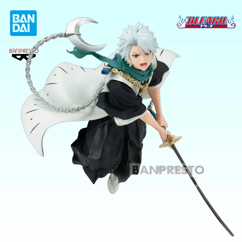 In Stock Banpresto Bleach Vibration Stars Toushiro Hitsugaya Anime Action Figures Collectible Model Genuine Toys Ornament Gift