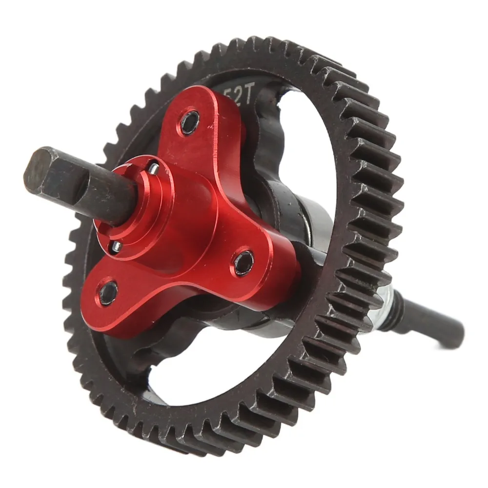 52T Differential Slipper Clutch Hollow Metal Slipper Clutch Hop Ups for Traxxas Rustler 4X4 / 4X4 Ultimate RC Cars