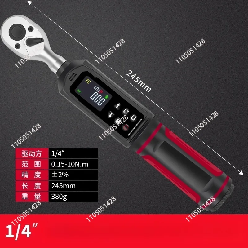 Digital torque high-precision torque wrench, industrial grade motorcycle spark plug kilogram wrench