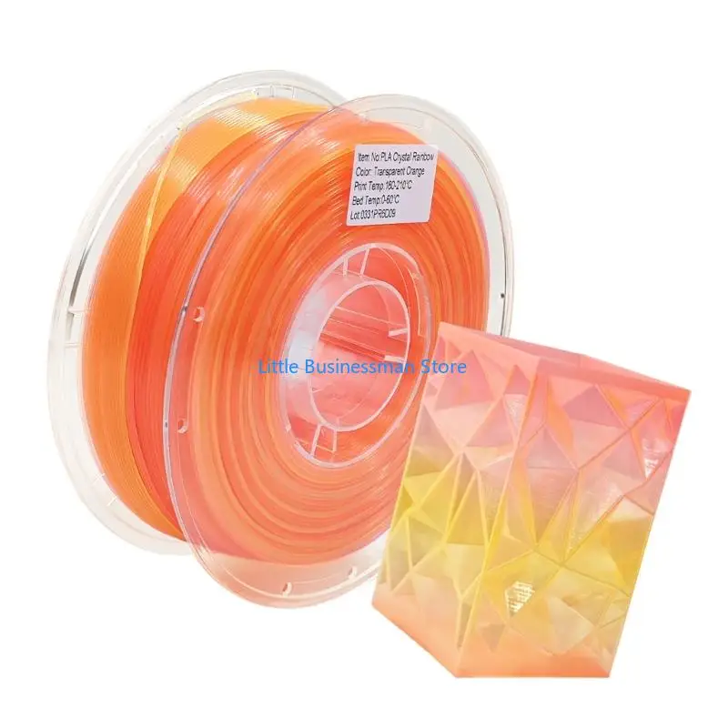 PLA1,75 mm Druckmaterial 1,75 mm 1 kg Spule, durchscheinendes Filament für den Druckmodellbau, kreative Projekte und M76A – Detail 8