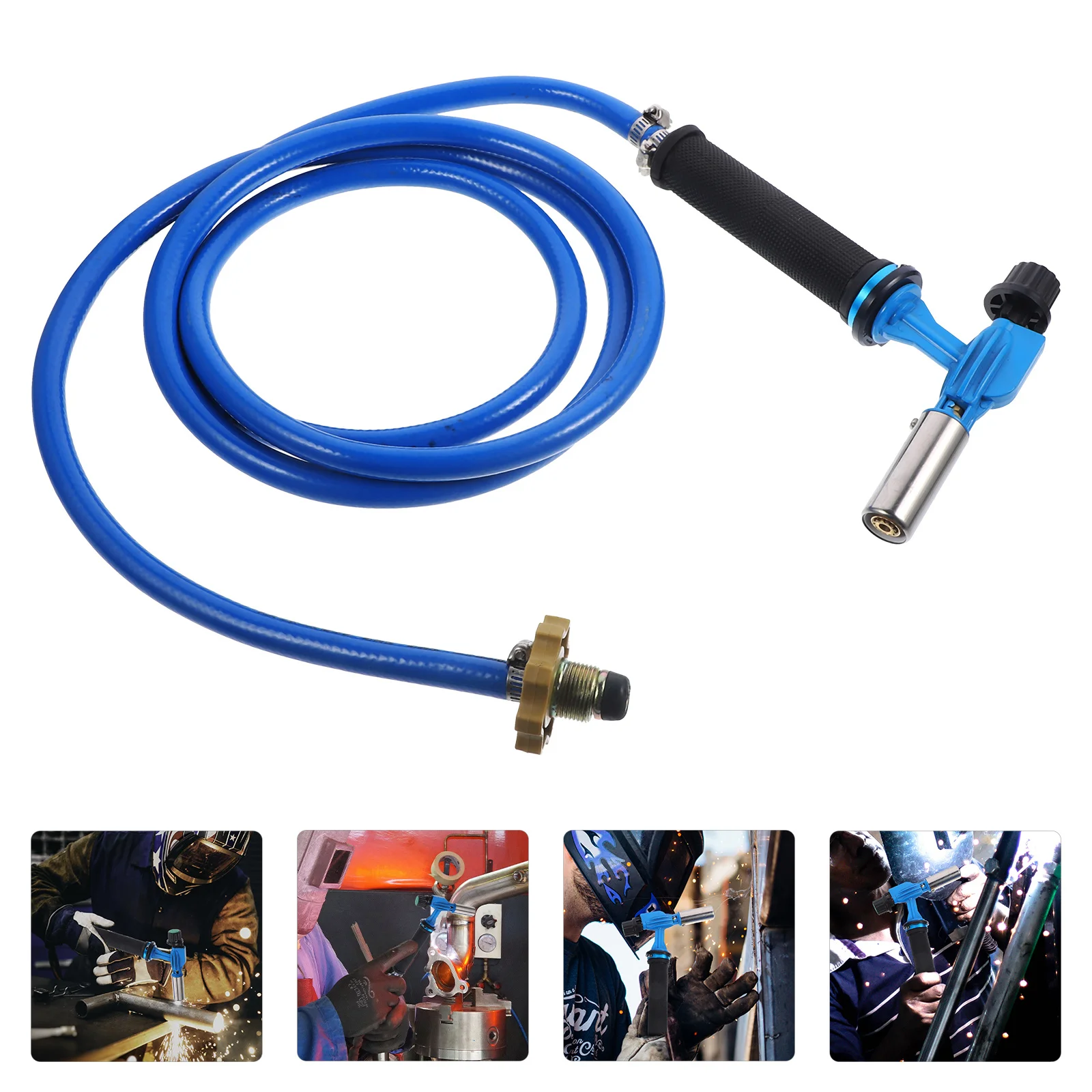 

High Temperature Gas Welding Torch Copper Material Thickened Flame Net Double Safety Buckle Fireproof Antifreeze