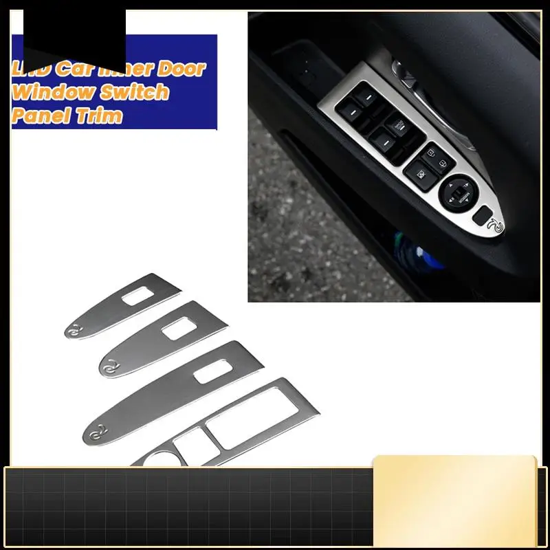 

Car Inner Door Window Switch Panel Trim Cover For Kia Sportage R 2011-2015 Interior Modification Decal Sticker LHD