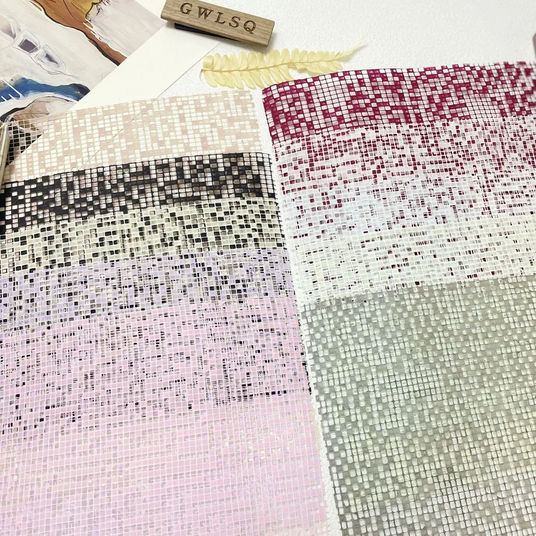 

10Pcs A5 Color Vintage Mosaic Gauze Art Scrapbooking Paper DIY Junk Journal Planner Collage Background Paper Decorate Materials