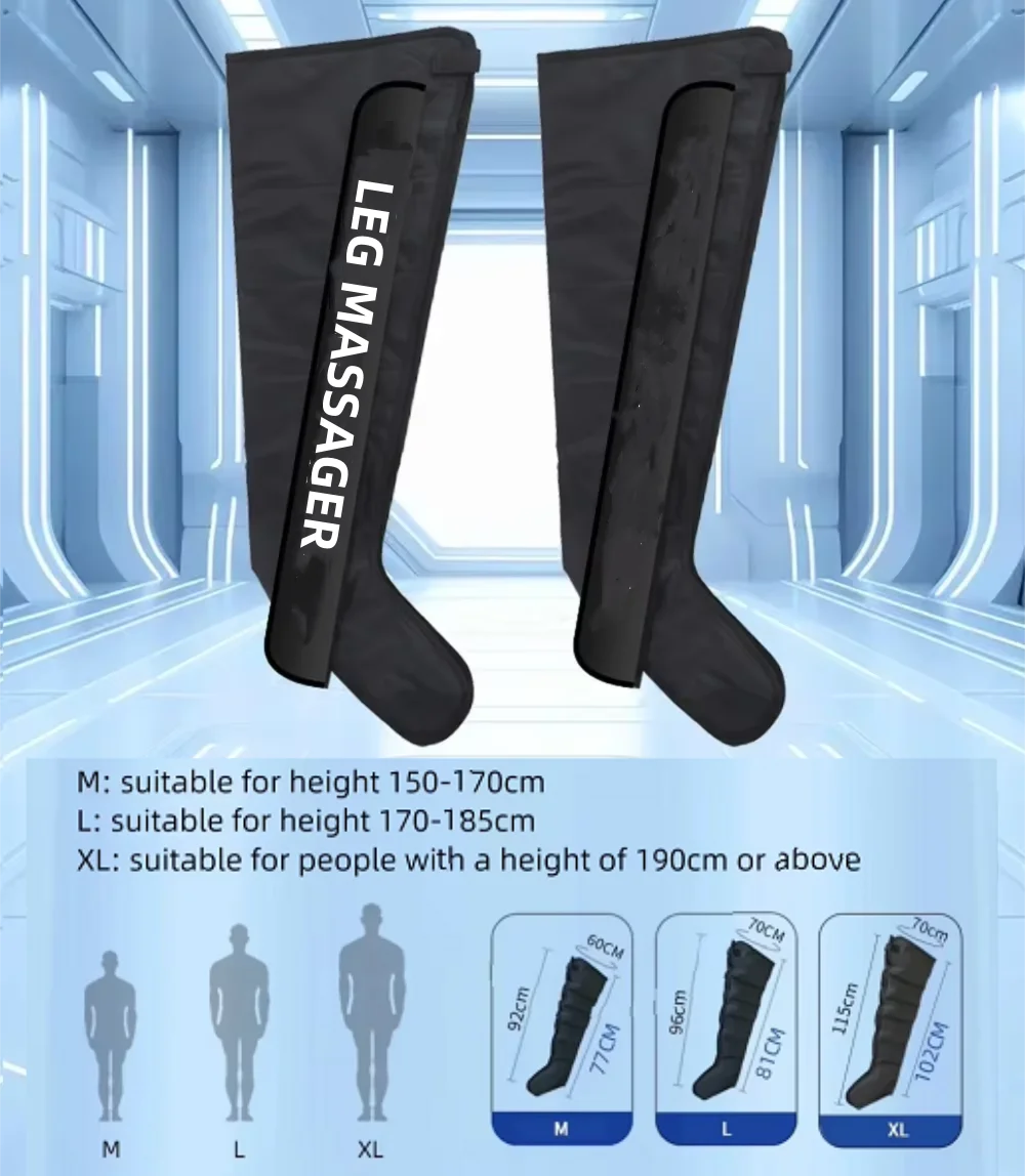 Electric Air Compression Leg M - огляд і ціна Pressotherapy Lymphatic Drainage Suit