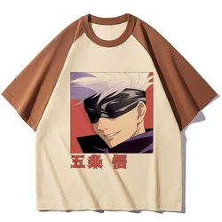 Satoru Gojo Tee women modern style t-shirts female comic graphic clothing