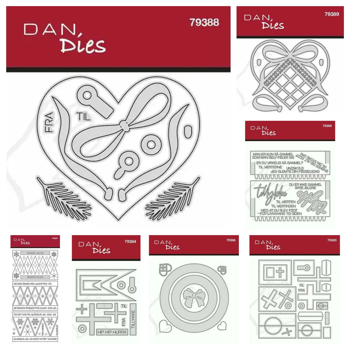 Dan/ Mw My Heart. Merged Ring Round Box Accessories Metal Cutting Dies for DIY Handmade Scrapbook Calendar Diary June 2026 New