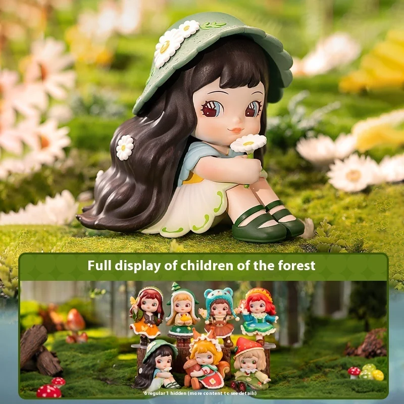 2025 New Rolife Summer Forest Children'S Series Blind Box Trendy Play Handmade Home Decor New Year'S Gift For Children