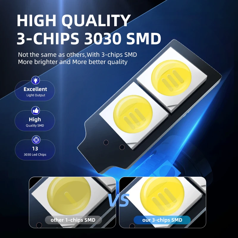 2×T10 W5W LED Clearance Parking Side Marker Lights Bulbs No Error For Volvo C30 C70 S40 S60 S70 S80 V40 V50 V70 XC70 XC60 XC90