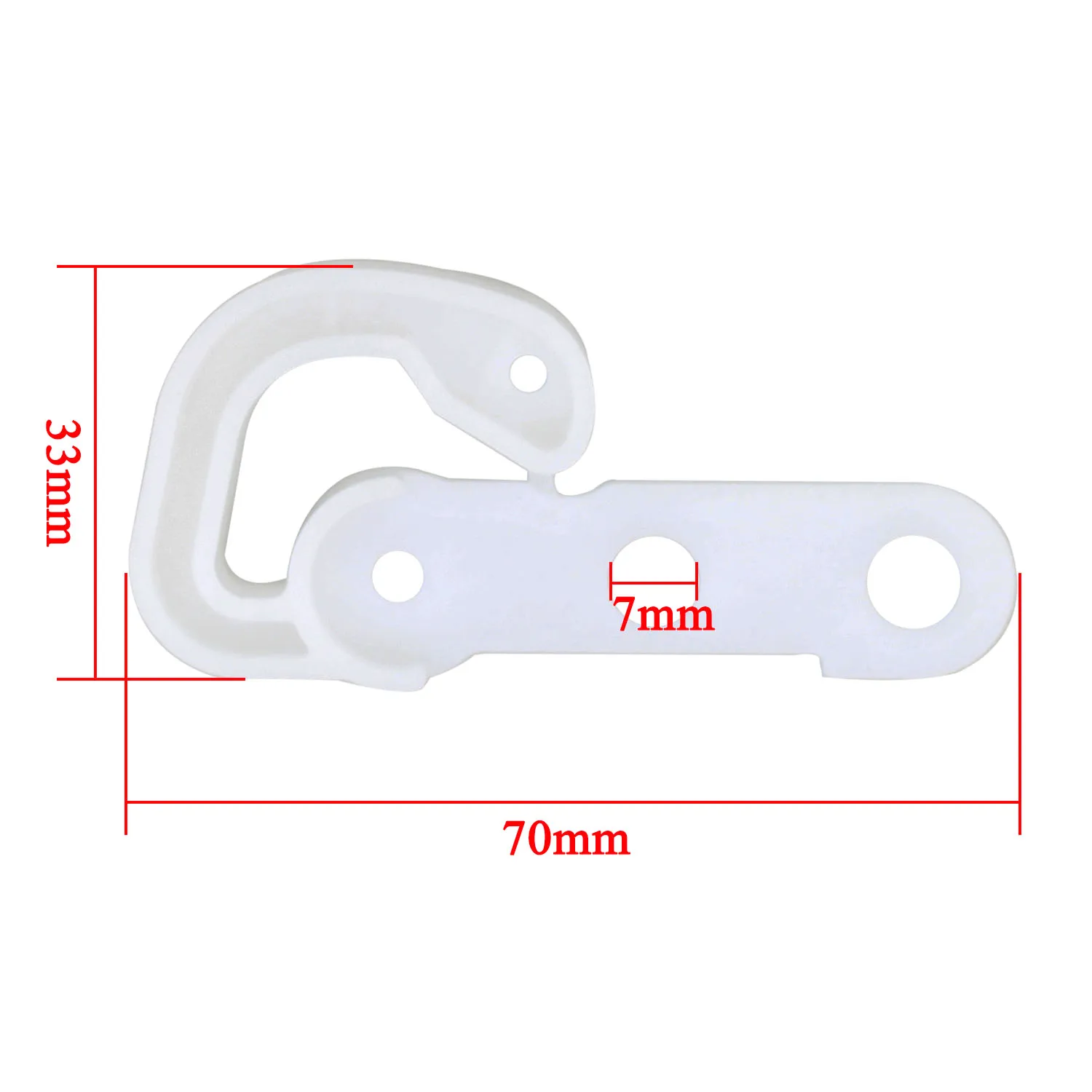 1PC porta frigorifero fermaporta gancio porta di controllo fibbia porta per parti di ricambio porta frigorifero casarte haier