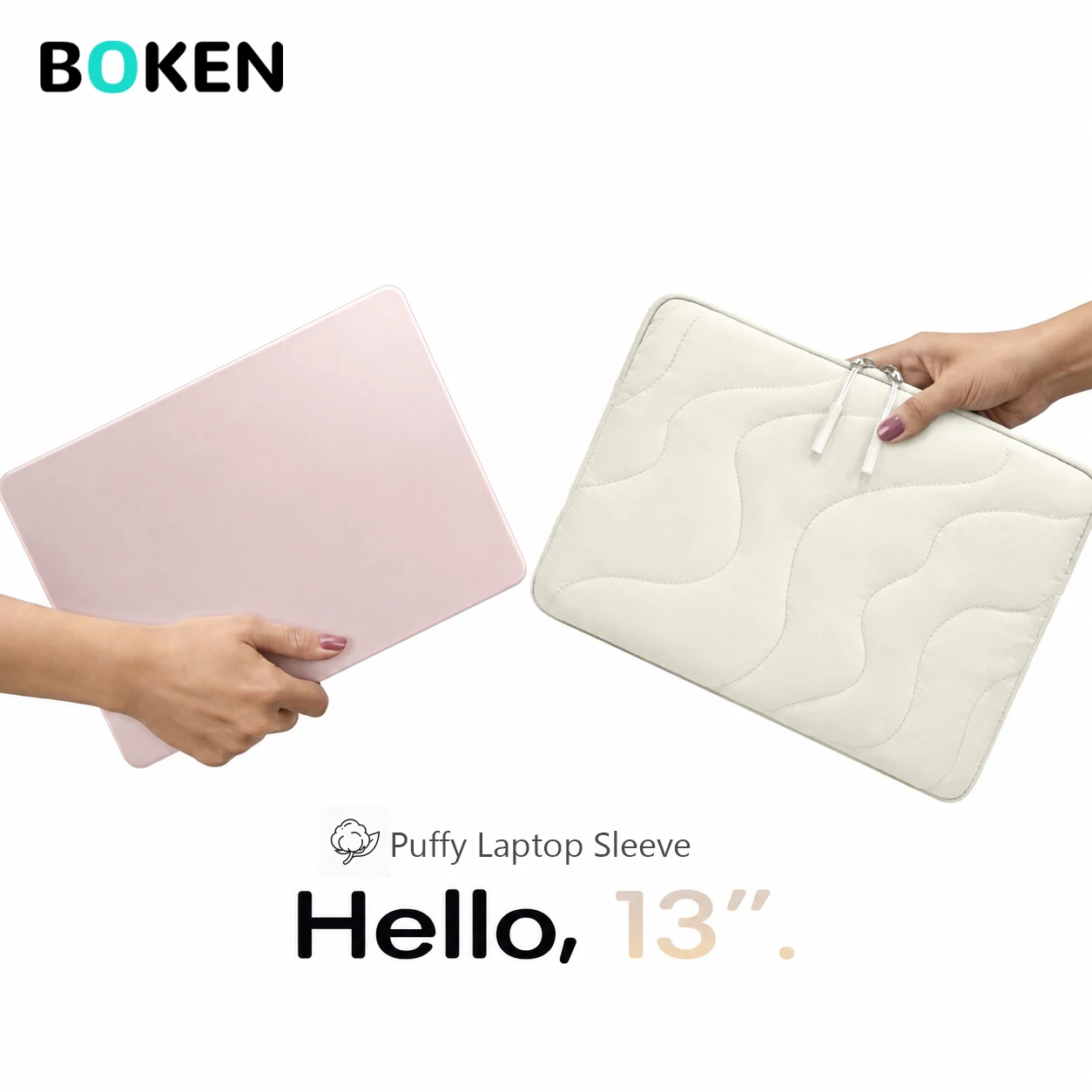 Laptop Sleeve Bag 13-13.6Inch Compatible with MacBook Air/Neo Lightweight Protective Notebook Computer Case School Office Travel