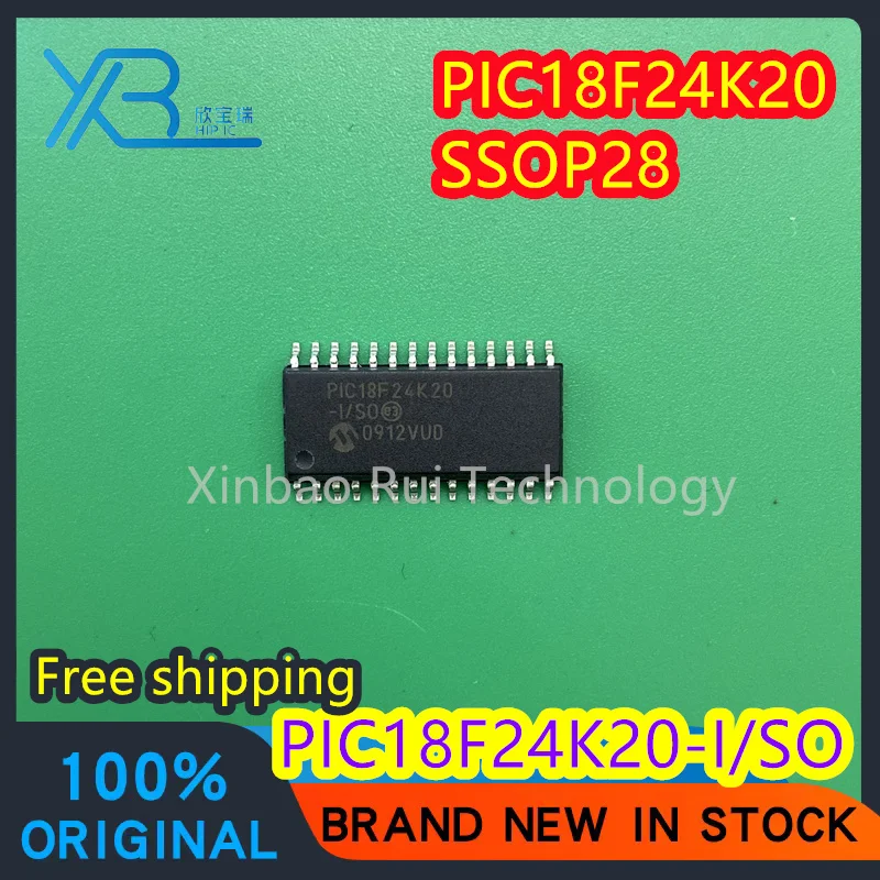 

(1/5pieces) PIC18F24K20-I/SO PIC18F24K20-I PIC18F24K20 SSOP28 chip microcontroller IC imported original Free shipping