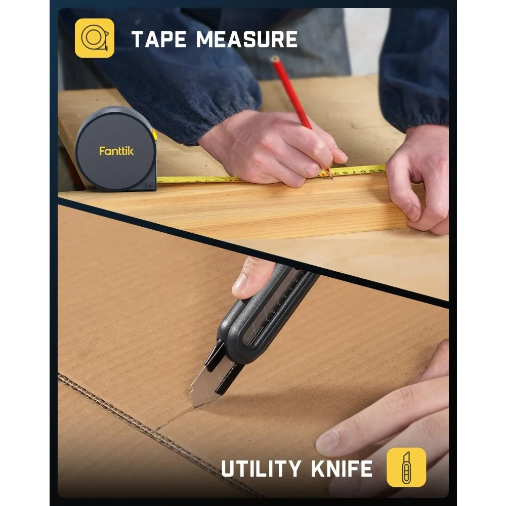 Набор инструментов для электрической отвертки S1 NEX Studio, 3 настройки крутящего момента, макс. 6 Нм, 10 магнитных битов, 7 типов инструментов, шестигранные ключи, гаечный ключ