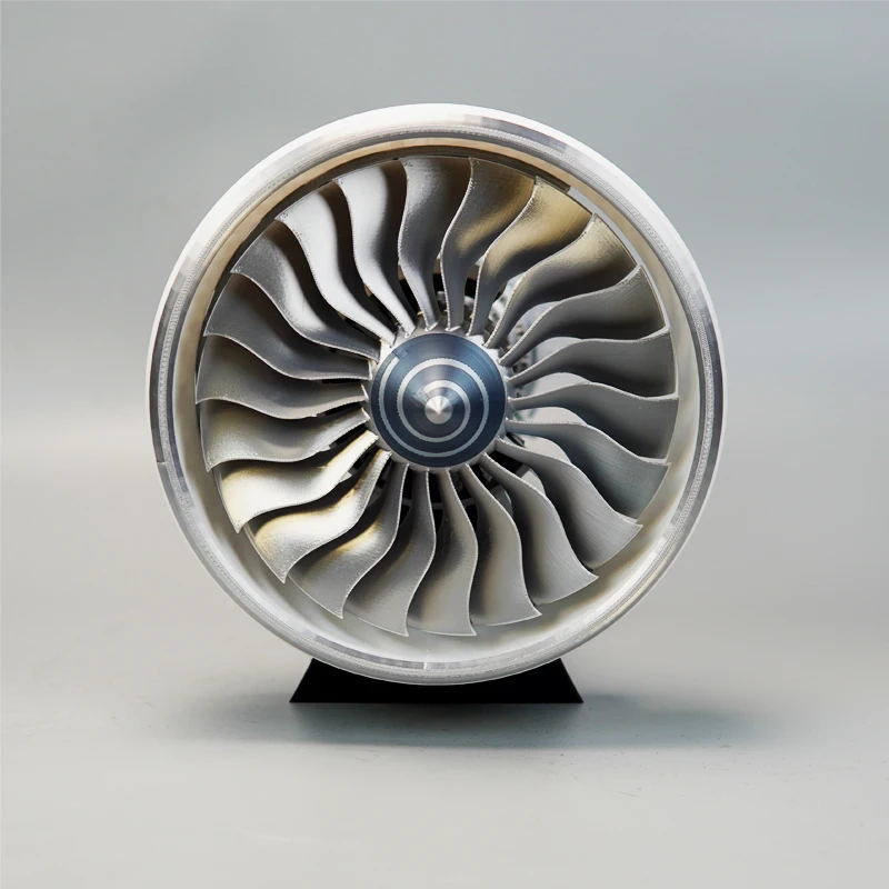 TRENT900 Turbojet Turbofan Engine Model Toy Plastic 3D Printing Technology Can Be Used As A Collection Gifts for Boys and Girls