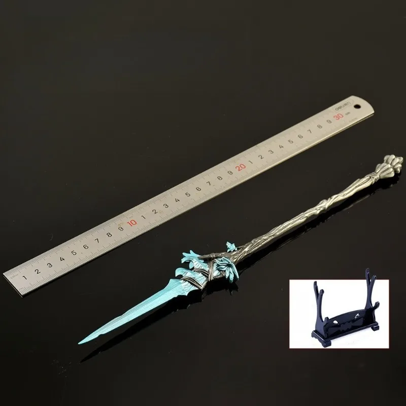 30cm nuevo juego Elden Ferry arma periférica modelo Dream Spear todo metal artesanía espada de juguete caja de regalo para colección regalos para amigos