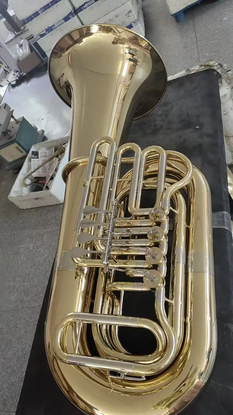 JYTU-E138G 4-key Big Tuba Entry Model