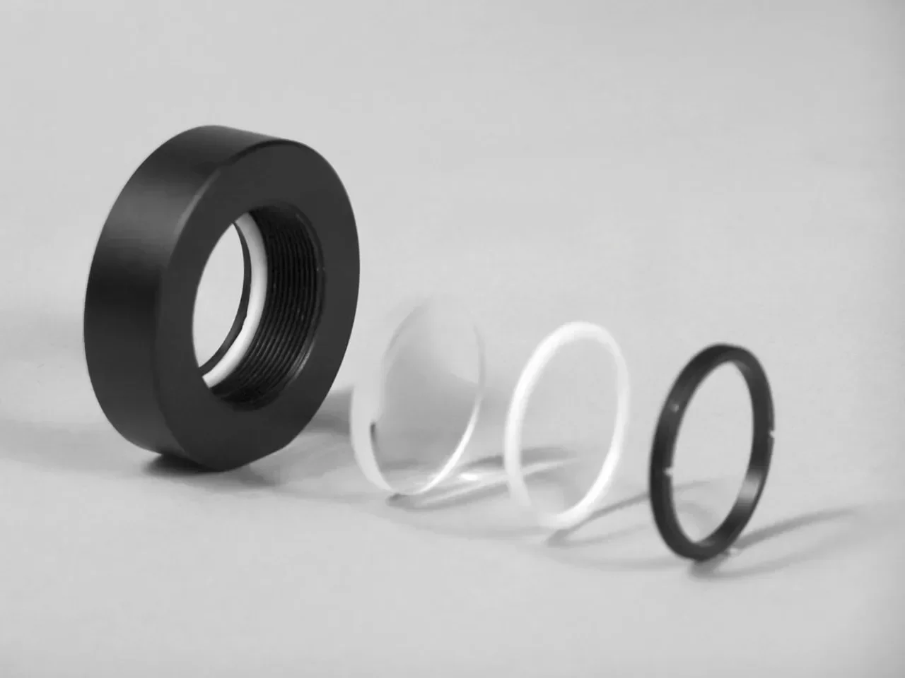 Lens Fixing Ring Diameter Adjustable 15-100mm Lens Joint Ring Lens Adjustment Frame for Optical Equipment