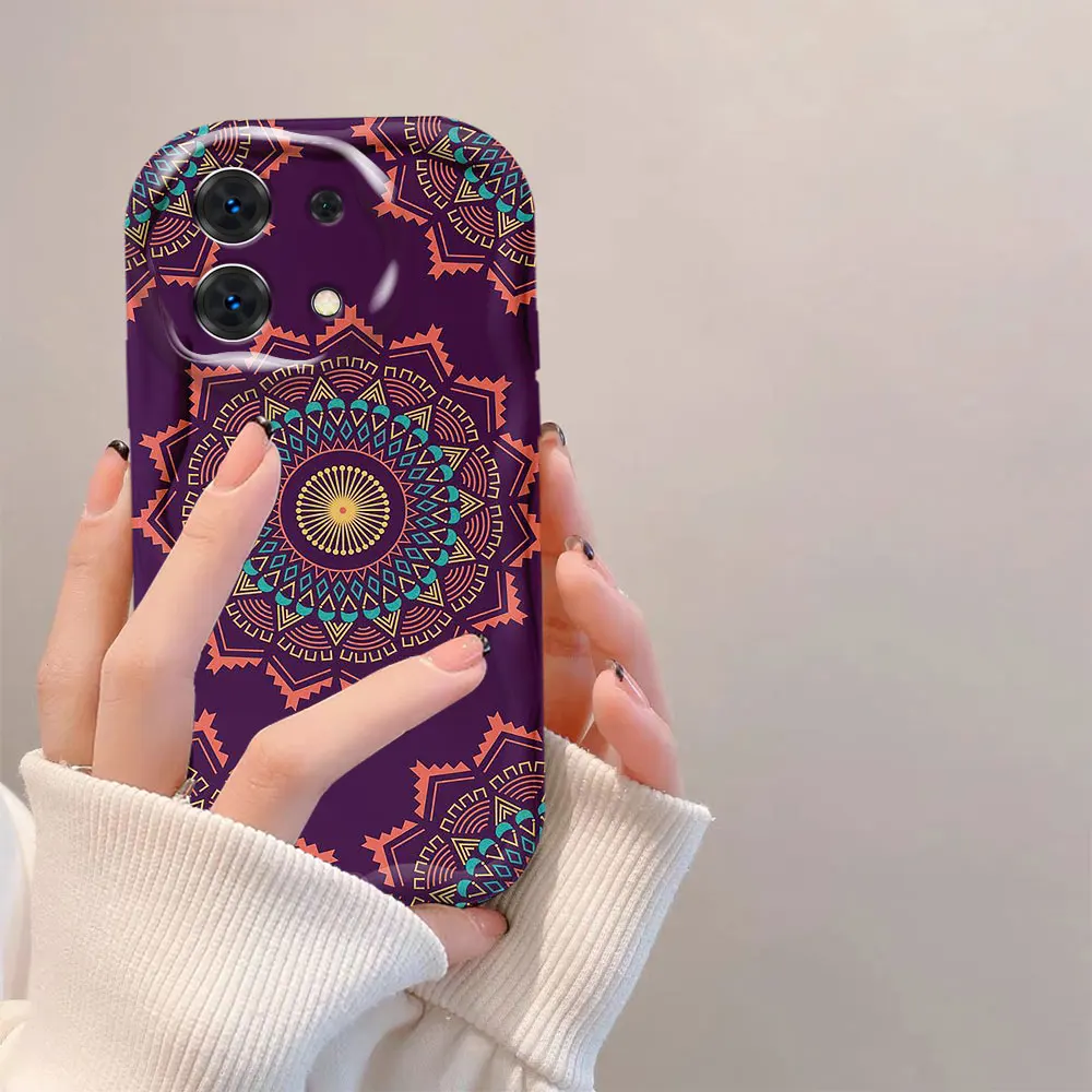 Art Mandala Chakra Yoga Phone Case For REDMI 13 13C 12 A3 9T 14C 10 10C 12C 9 9A 9AT 9C 10A K30 K30I K40 K50 A1 PRO MAX 5G