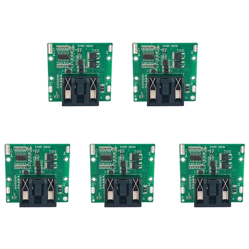 2025 New-5X 5S 18V 21V 20A Li- Lithium Battery BMS 18650 Battery Screwdriver Shura Charger Protection Board Fit Turmera