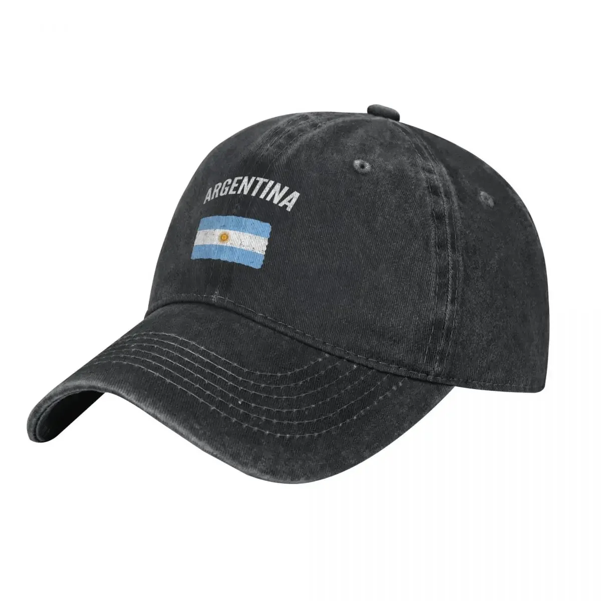 Vintage Argentina Argentinian Flag Baseball Cap Luxury Brand Golf Wear Dropshipping Golf Hat For Girls Men's